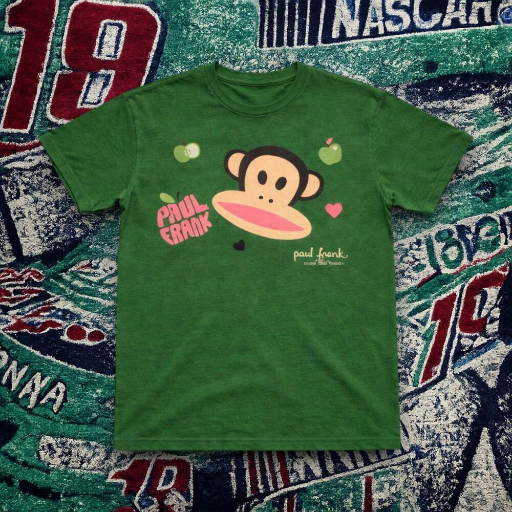 Paul Frank Julius Graphic Tee Green Unisex Cartoon Shirt